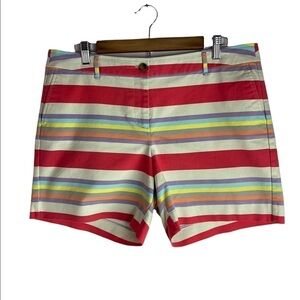 Boden Multi Striped Bistro Shorts